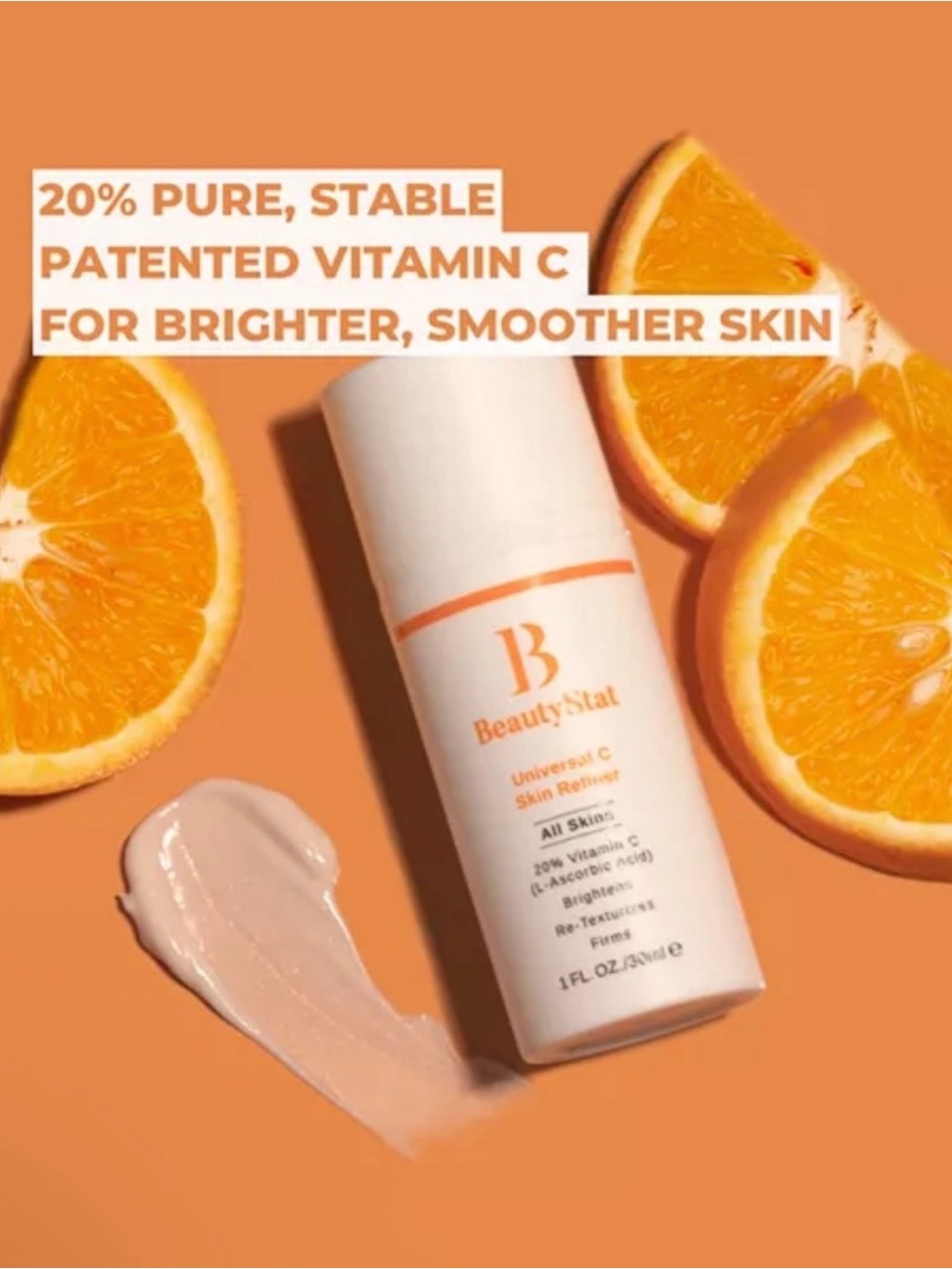 BeautyStat Universal C Skin Refiner 20% Vitamin C Brightening Serum 1 oz - Picture 4 of 7